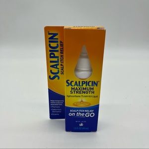 Scalpicin Maximum Strength Scalp Relief On The Go Aloe 1.5 oz NEW